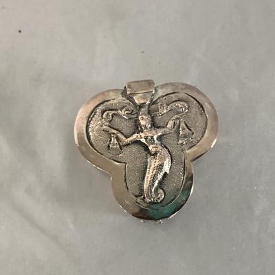Lot 9002  Three Miniature Asian Inspired Silver Pieces