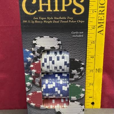 New poker chips