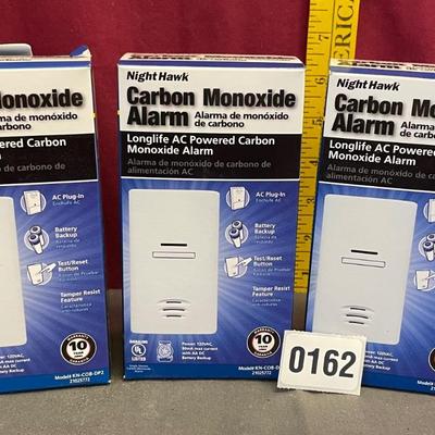 Carbon monoxide alarms