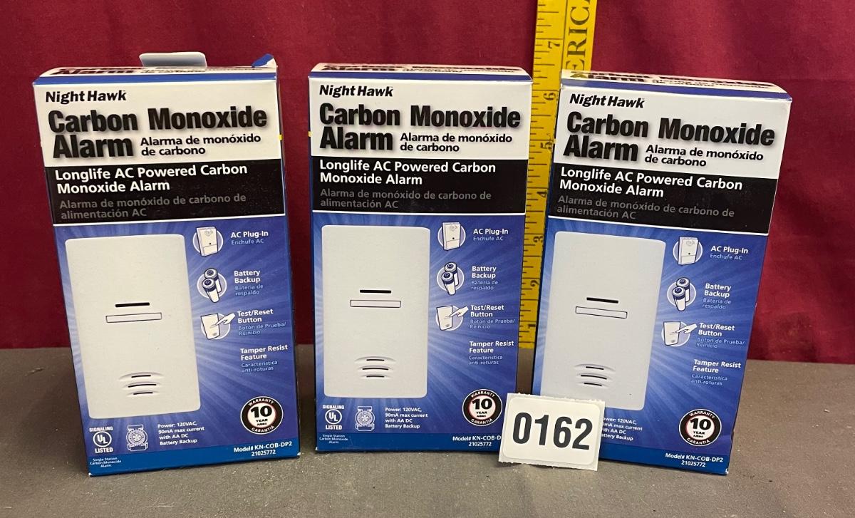 Carbon monoxide alarms