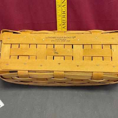 Longaberger loaf basket