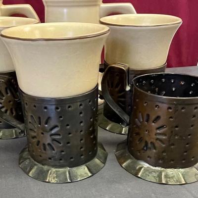 Pfaltzgraff mugs and salt and pepper