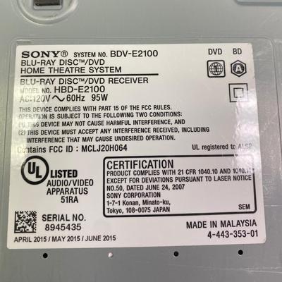 Sony Home Theater System