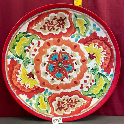 Large plastic tray