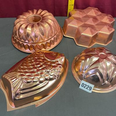 Copper molds