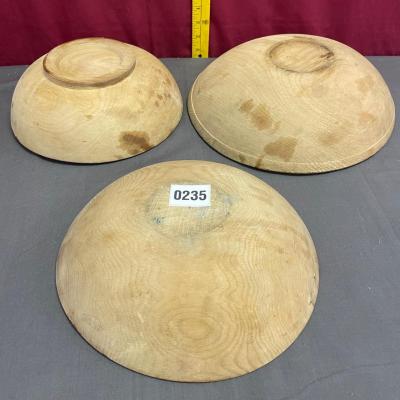 Wood bowls