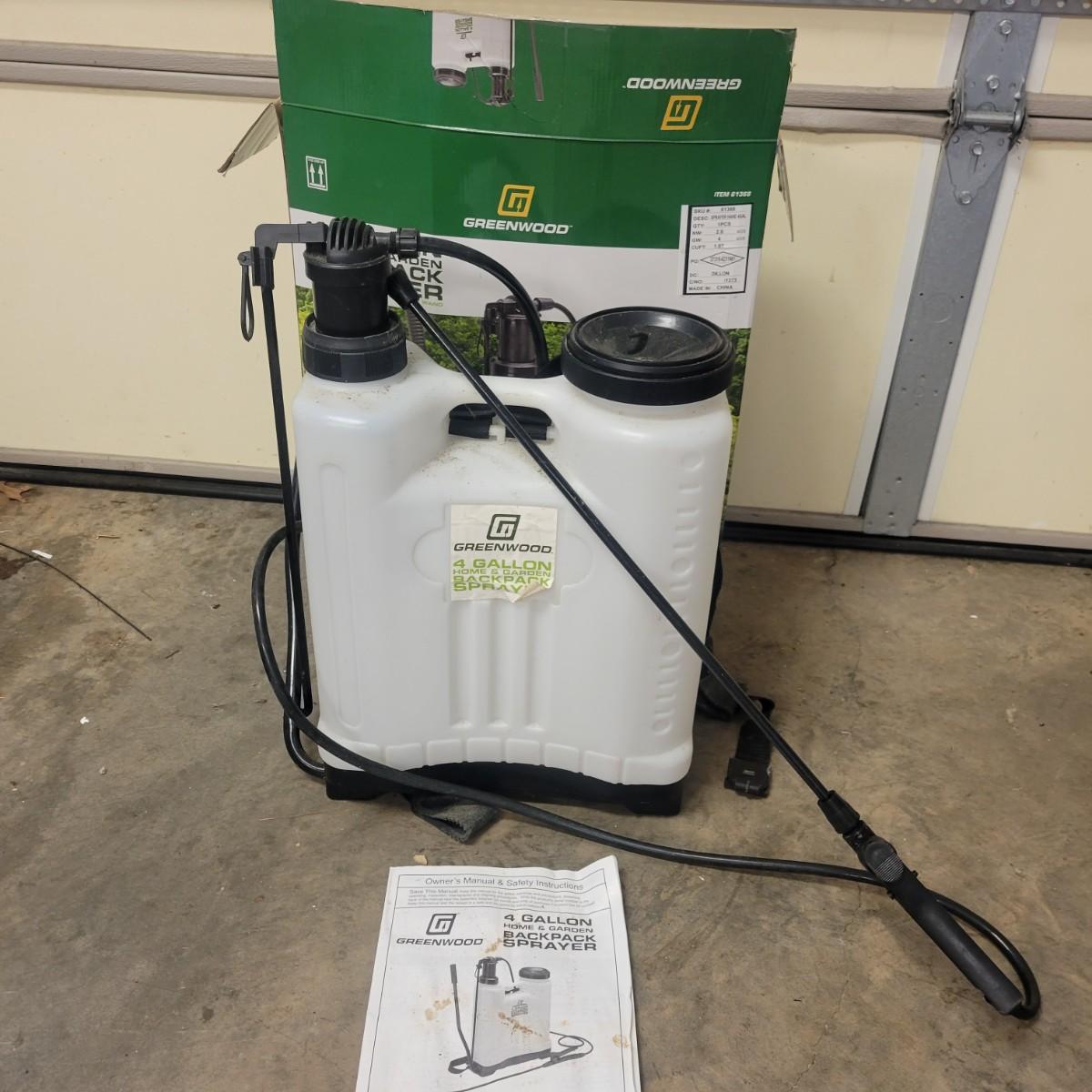 Greenwood 4 Gallon Backpack Sprayer (GDW)