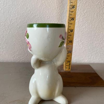Avon rabbit trinket holder