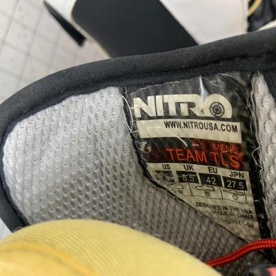 #2 Menâ€™s Nitro Snowboarding Boots Size 9.5