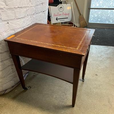 #4 Vintage Wood Side Table