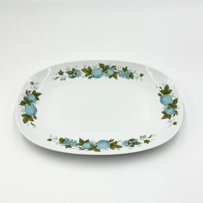 NORITAKE ~ Blue Orchard ~ 5 Pc Place Setting For 8 + Serving Pieces (45 pieces)