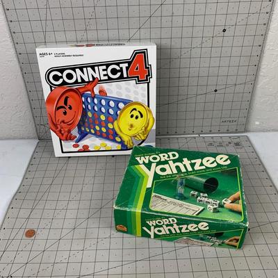 #22 Connect 4 and Word Yahtzee