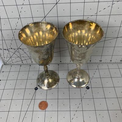 #53 Silver Goblets