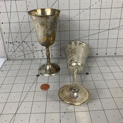 #53 Silver Goblets
