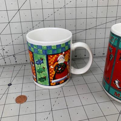 #62 Christmas Coffee Mugs
