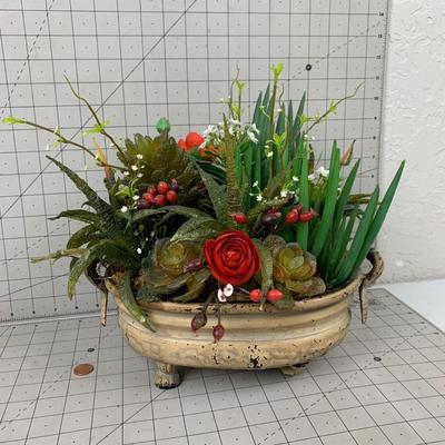 #84 Decorative Plant Piece