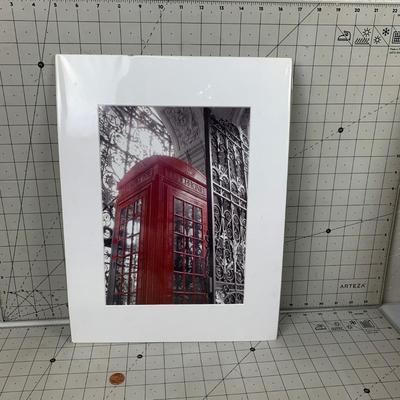 #113 London Telephone Booth Photo