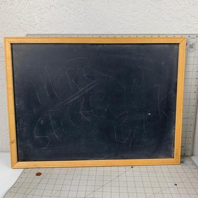#115 Double Sided Chalkboard/Corkboard