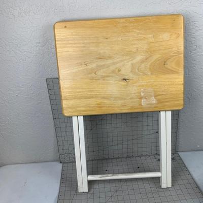 #131 Fold Out Side Table