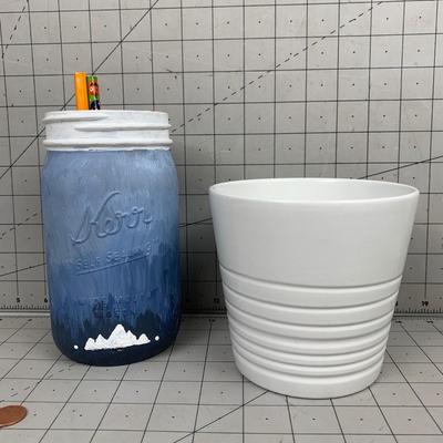 #173 Plant Pot and Pencil Holder