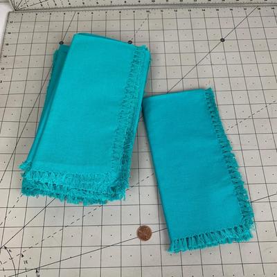 #224 Bright Blue Table Linens