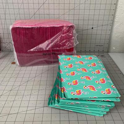 #236 Pink and Flammingo Padded Envelopes