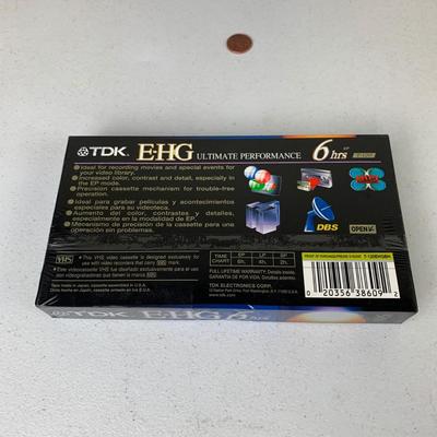 #261 TDK VHS Blank Tapes