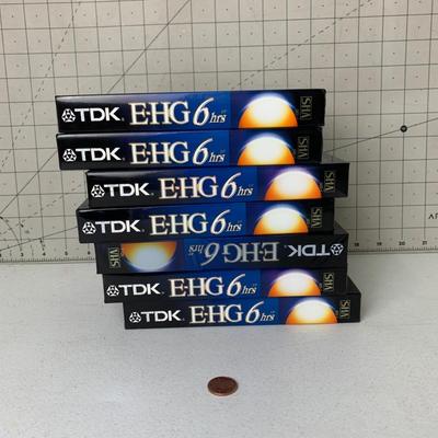 #261 TDK VHS Blank Tapes