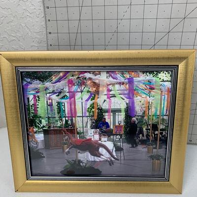 #274 Carousel Framed Print