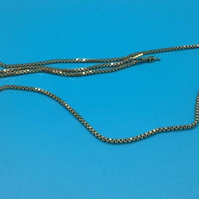 14K gold rope deign necklace