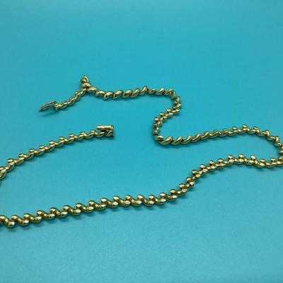 18K Italy gold chain 27 gram