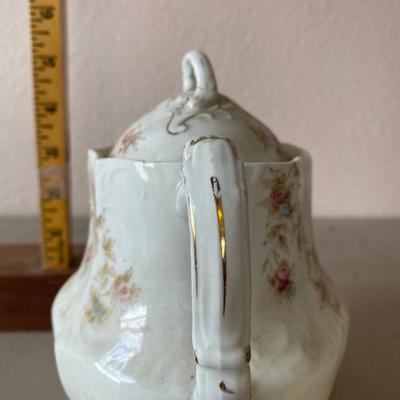 Vintage English covered bowl