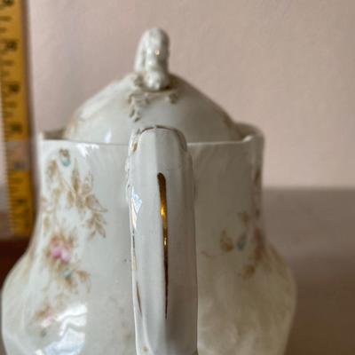 Vintage English covered bowl