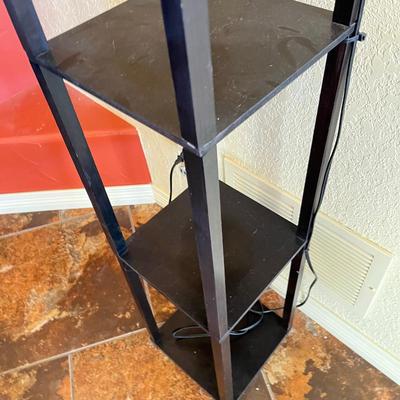 MCM Floor Lamp with Shelves
