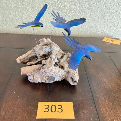 John Perry  Blue Bird Sculpture
