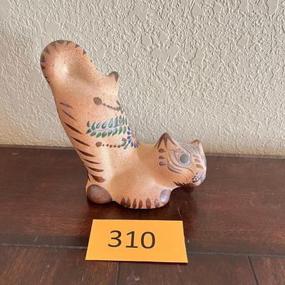 Mexican Pottery Cat figure