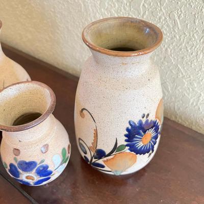 Collection of Mexican Pottery Vases