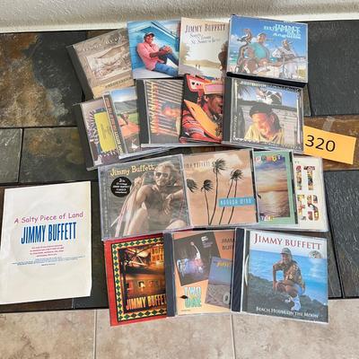 Jimmy Buffett CDs lot