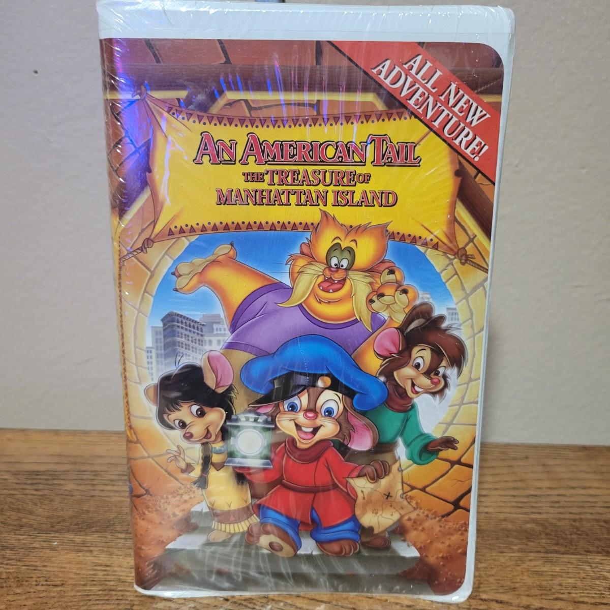 An American Tail The Treasure Of Manhattan Island Vhs An American Tail The Treasure Of Manhattan Island Unopened VHS