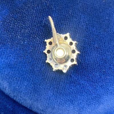 Silver Pendant and 900 sterling ring with red stones