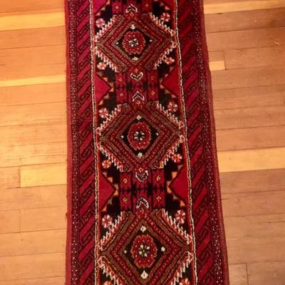 Could be Vintage Persian Red Runner 2'W x 6.9'L