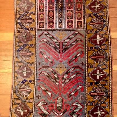 Could be Prayer Rug 3'W x 4.4'W