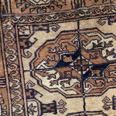 Could be Vintage Bokhara Rug 3'W x 4.25'L