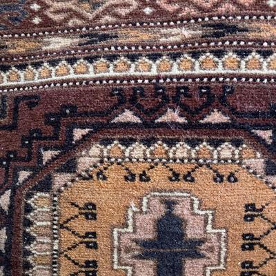 Could be Vintage Bokhara Rug 4.25'W x 6.5'L
