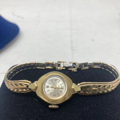 Vintage 14k, 17 jewels,  ladies Gruen watch, not working