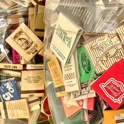 LOT 18  FUN VINTAGE MATCHBOOK COLLECTION