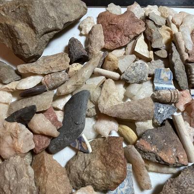Large lot of Native American Artifacts