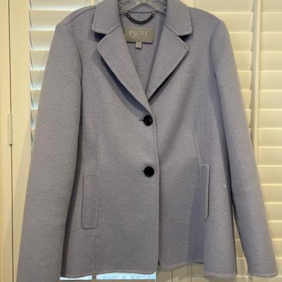8621 PURE Ladies Periwinkle Blue Jacket size 6