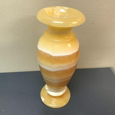 Agate stone vase