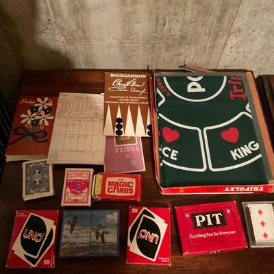 Miscellaneous games and picture.